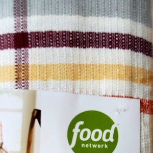Food Network Plaid Tablecloth 60 X 84"